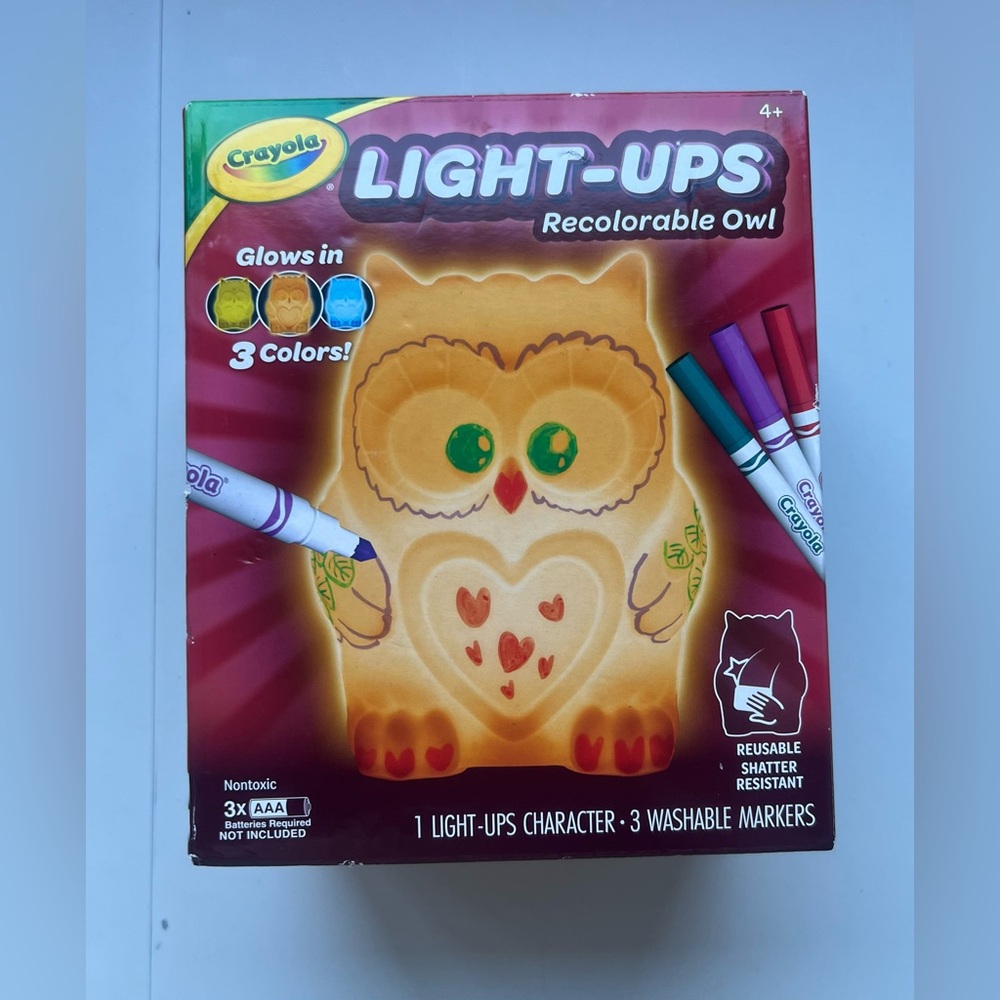 Crayola Light Up Character, Owl